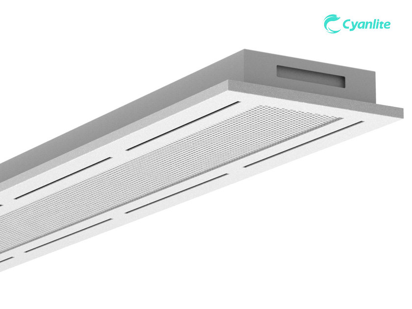 Cyanlite LED light with air return/air vents